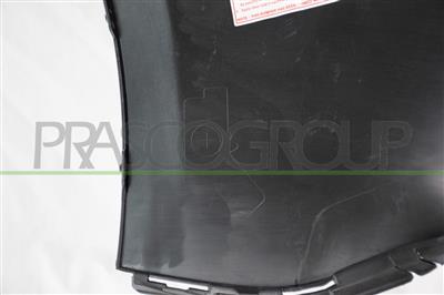 REAR BUMPER-UPPER-PRIMED-WITH CUTTING MARKS FOR PARK ASSIST