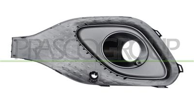 BUMPER GRILLE RIGHT-BLACK-WITH PDC