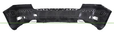 REAR BUMPER-PRIMED-WITH PDC CUTTING MARKS-WITH MOLDING HOLES MOD. OFF ROAD PACK