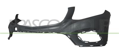 FRONT BUMPER-PRIMED-WITH PDC+SENSOR HOLDERS-WITH PARK ASSIST