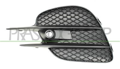 BUMPER GRILLE LEFT-BLACK-WITH PDC+SENSOR HOLDER MOD. AMG