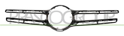 RADIATOR GRILLE MOLDING-BLACK-GLOSSY-WITH CAMERA HOLE