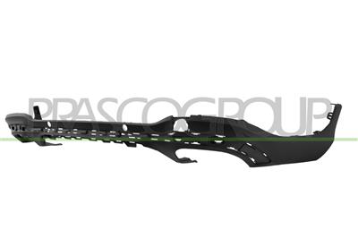 SPOILER STOSSTANGE HINTEN-SCHWARZ-GENARBT-MIT MARKIERUNG FUER PDC MOD. AMG