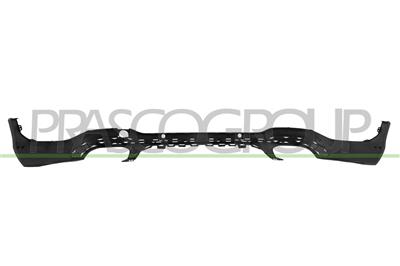 SPOILER STOSSTANGE HINTEN-SCHWARZ-GENARBT-MIT MARKIERUNG FUER PDC MOD. AMG