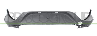 REAR BUMPER SPOILER-BLACK-TEXTURED FINISH-WITH SENSOR CUTTING MARKS FOR PDC