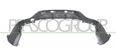 REAR BUMPER SPOILER-BLACK-TEXTURED FINISH-WITH PDC+SENSOR HOLDERS
