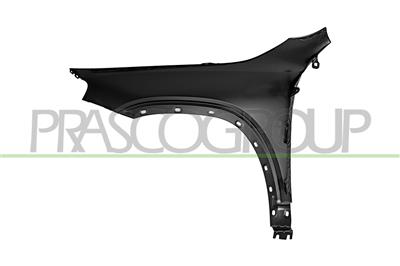 FRONT FENDER RIGHT-WITH WING EXTENSION HOLES