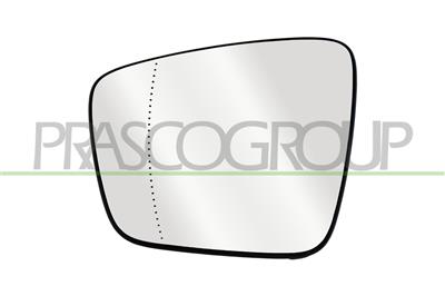 MIRROR GLASS BASE LEFT-HEATED-ASPHERICAL