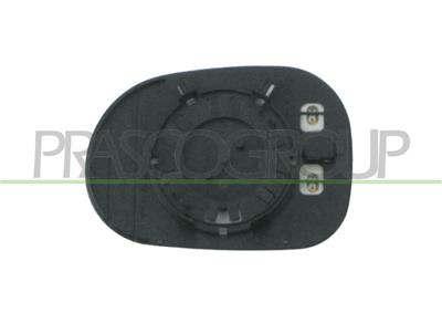 MIRROR GLASS BASE LEFT-HEATED-FLAT