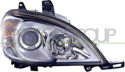 HEADLAMP RIGHT H7+H7 ELECTRIC-WITH MOTOR