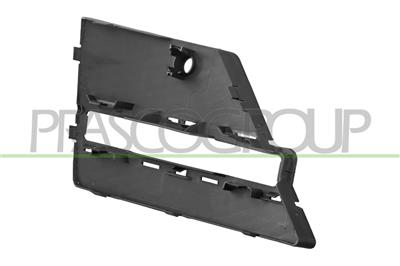 BUMPER GRILLE RIGHT-BLACK-WITH DAY RUN LIGHT LED HOLE-WITH PDC HOLE+SENSOR HOLDER MOD. AMG