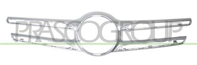 RADIATOR GRILLE MOLDING-SILVER-WITH CAMERA HOLE