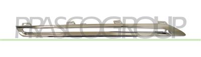 MOULURE SUPERIEURE DROITE-GRILLE DE CALANDRE CHROMEE 