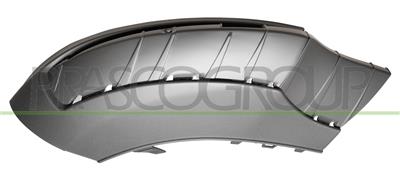 FRONT BUMPER SPOILER RIGHT-BLACK-TEXTURED FINISH