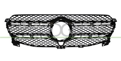 GRILLE DE CALANDRE-NOIRE-AVEC REGULATEUR DE VITESSE-AVEC TROU CAMERA