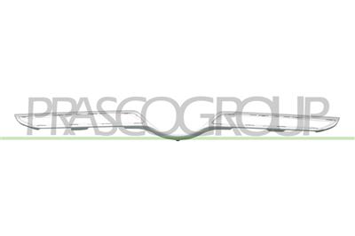 MOULURE INFERIEUR ARGENT DE GRILLE DE CALANDRE