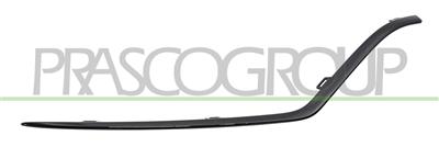 MOLDURA DERECHA PARACHOQUES DELANTERO-NEGRA/BRILLANTE MOD. AMG LINE