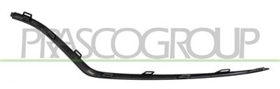 MOLDURA DERECHA PARACHOQUES DELANTERO-NEGRA/BRILLANTE MOD. AMG LINE
