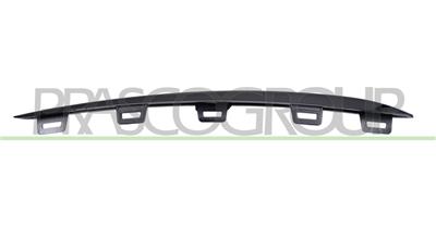GRILLE MOLDING RIGHT-UPPER-BLACK-GLOSSY