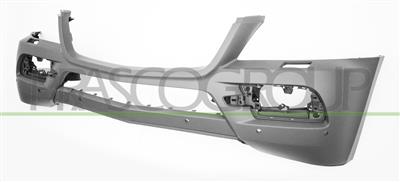 FRONT BUMPER-PRIMED-WITH PDC+SENSOR HOLDERS-WITH HEADLAMP WASHER HOLES-WITH DAY RUNNING LIGHT SEATS