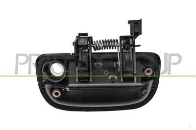 BACK DOOR HANDLE-OUTER-BLACK-WITH KEY HOLE