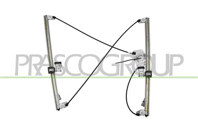 FRONT WINDOW REGULATOR MECHANISM RIGHT MOD. 3 DOOR
