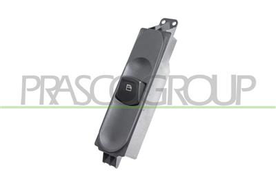 FRONT DOOR RIGHT WINDOW REGULATOR PUSH-BUTTON PANEL-BLACK-1 SWITCH-4 PINS