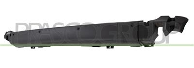 REAR BUMPER-CENTRE-BLACK-TEXTURED FINISH-WITH PDC+SENSOR HOLDERS