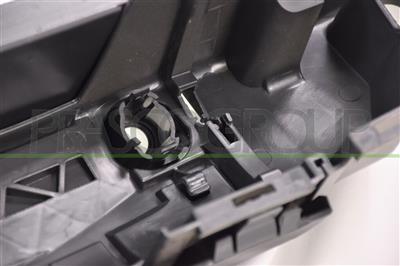 REAR BUMPER-CENTRE-BLACK-TEXTURED FINISH-WITH PDC+SENSOR HOLDERS