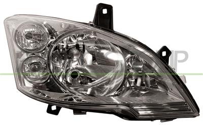 HEADLAMP RIGHT H7+H7+H7 ELECTRIC-WITH MOTOR