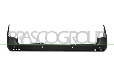 PARAURTI POSTERIORE-GRIGIO SCURO-GOFFRATO-CON TRACCE PDC E GANCIO RIMORCHIO MOD. PASSO LUNGO