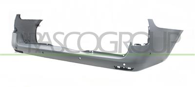 REAR BUMPER-PRIMED-WITH PDC+SENSOR HOLDERS-WITH PARK ASSIST MOD. LONG WHELLBASE