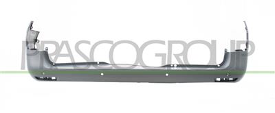 REAR BUMPER-PRIMED-WITH PDC+SENSOR HOLDERS-WITH PARK ASSIST MOD. LONG WHELLBASE