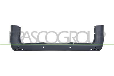 REAR BUMPER-PRIMED-WITH HOLES FOR PARK ASSIST AND PDC+SENSOR HOLDERS