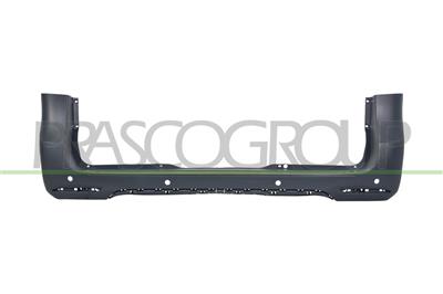 REAR BUMPER-PRIMED-WITH HOLES FOR PARK ASSIST AND PDC+SENSOR HOLDERS