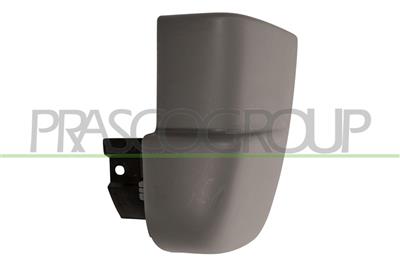 REAR BUMPER END CUP RIGHT-DARK GRAY-TEXTURED FINISH