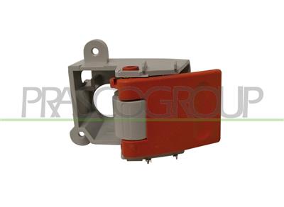FRONT DOOR HANDLE LEFT-INNER-RED