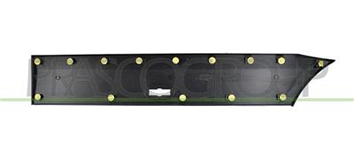 REAR SIDE MOULDING RIGHT-FRONT SIDE-BLACK-WITH POSITION LIGHT HOLE