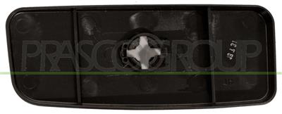 MIRROR GLASS BASE RIGHT-LOWER-ROUND BASE-CONVEX-CHROME