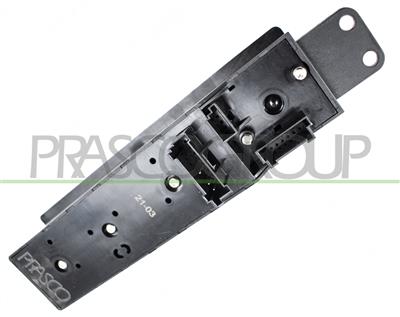PULSANTIERA ALZACRISTALLO PORTA ANTERIORE DESTRA-NERA-1 INTERRUTTORE-3 PINS