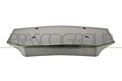 FRONT BUMPER PLATE HOLDER-BLACK-GLOSSY