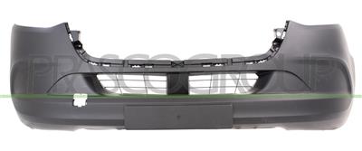 FRONT BUMPER-PRIMED-WITH CUTTING MARKS FOR PDC