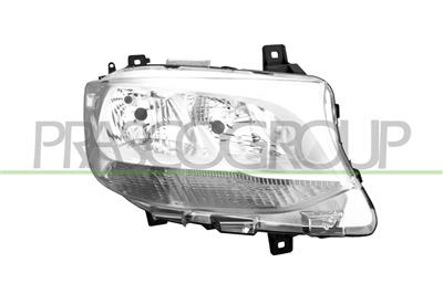 OPTICA DERECHA H7+H15 ELECTRICA-CON MOTOR