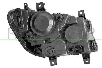 SCHEINWERFER LINKS-H7+H15-MIT LWR-MIT MOTOR
