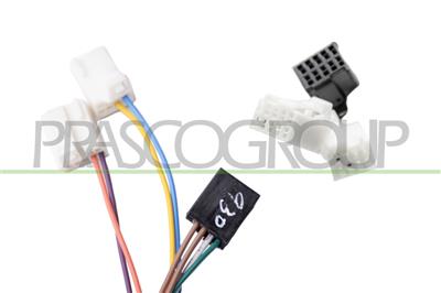 RETROVISORE DESTRO-ELETTRICO-NERO-TERMICO-CHIUDIBILE-CON FANALE-BRACCIO CORTO-CONVESSO-9 PINS