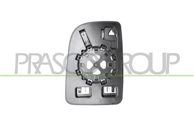 MIRROR GLASS BASE RIGHT-UPPER-HEATED-CONVEX-CHROME