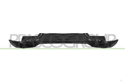 REAR BUMPER-LOWER-BLACK-TEXTURED FINISH