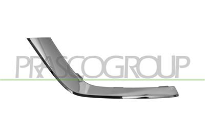 REAR BUMPER MOLDING RIGHT-CHROME