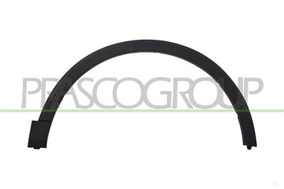 FRONT WHEEL ARCH EXTENSION RIGHT-BLACK-TEXTURED FINISH