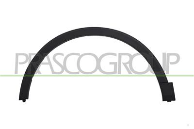 FRONT WHEEL ARCH EXTENSION LEFT-BLACK-TEXTURED FINISH